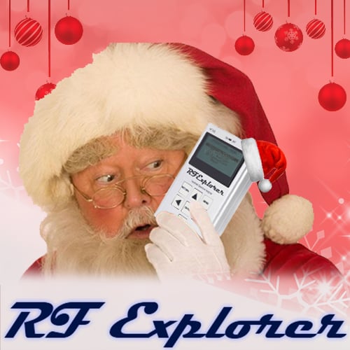 Christmas Stocking RF Explorer